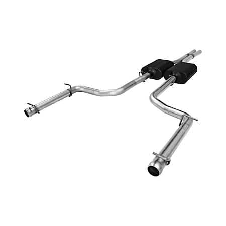 Cat-Back System 409S - Dual Rear Exit - American Thunder - Aggressive Sound