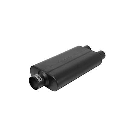 50 Delta Muffler 409S - 3.00 Center In - 2.50 Dual Out - Moderate Sound