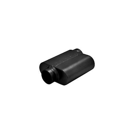 10 Series Race Muffler - 3.50 Offset In - 3.50 Center Out - Aggressive Sound