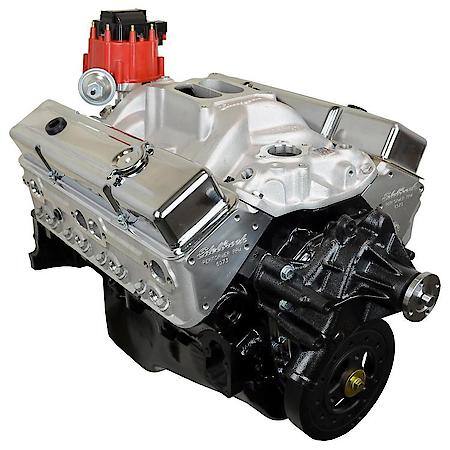 Engine Long Block; Chevrolet 383 Stroker 64-02 H.P. Mid-Drss