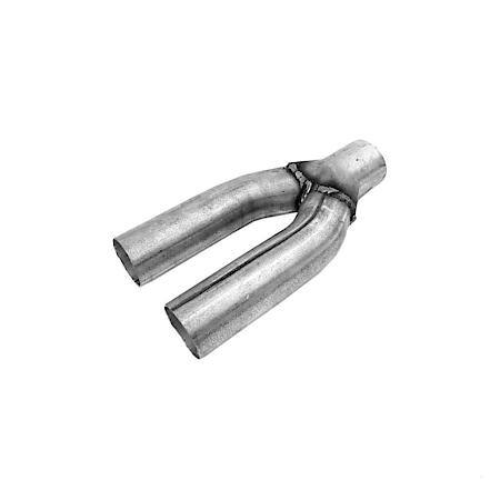 Exhaust Y Pipe 2.5 Inch Inlet OD 2.25 Inch Outlet OD