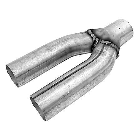 Exhaust Y Pipe 2.5 Inch Inlet OD 2.25 Inch Outlet OD