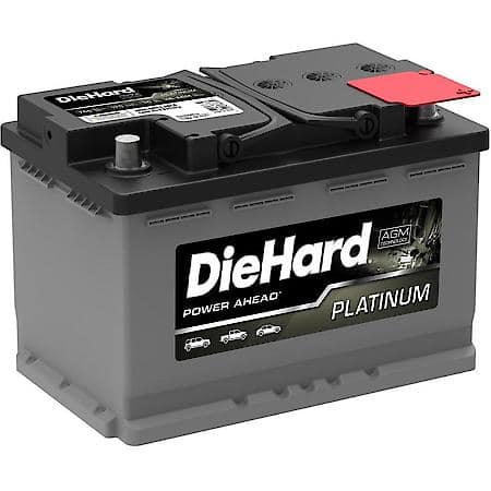 Battery : H6 Group Size, 760 CCA, 950 CA, 120 Minute Reserve Capacity
