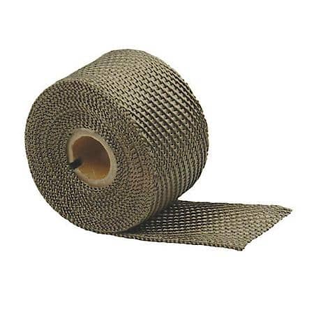 Titanium Exhaust Wrap, 2" x 35 ft - TITANIUM