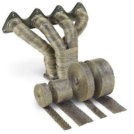 Titanium Exhaust Wrap, 2 Inches X 100 Feet, Handles 1800 Deg. Direct