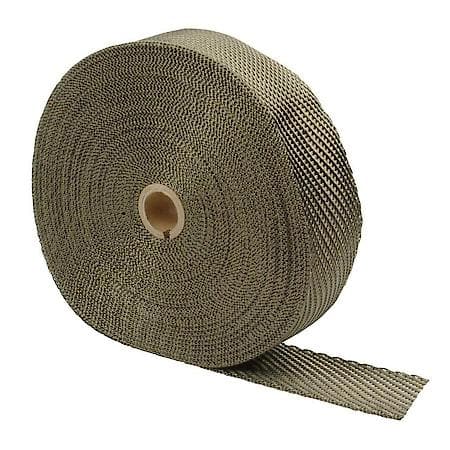Titanium Exhaust Wrap, 2 Inches X 100 Feet, Handles 1800 Deg. Direct