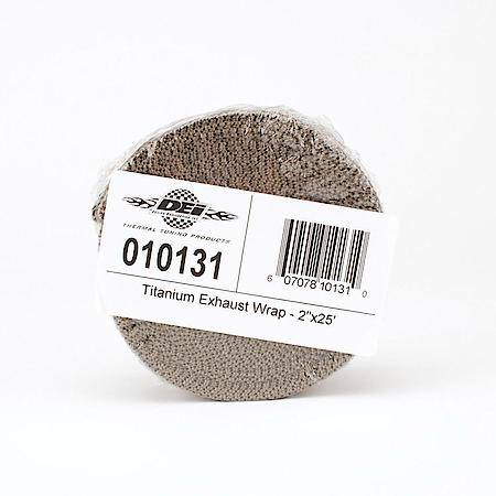 Titanium Exhaust Wrap, 2 Inches X 25 Feet, Handles 1800 Deg. Direct
