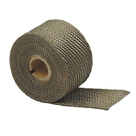Titanium Exhaust Wrap, 2 Inches X 25 Feet, Handles 1800 Deg. Direct