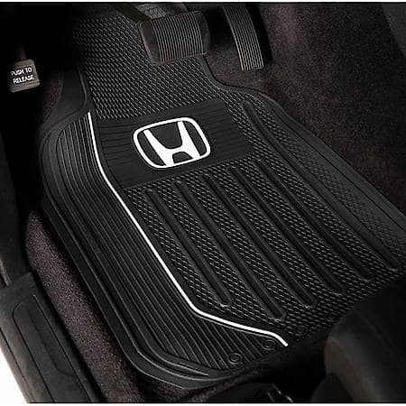 Honda Floor Mats: Rubber, Textured Backing, Universal, 1 Pack