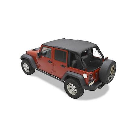 Bikini Top; Safari Style; No Drill Header