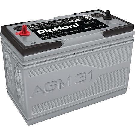 Battery : 31T Group Size, 900 CCA, 1125 CA, 200 Minute Reserve Capacity