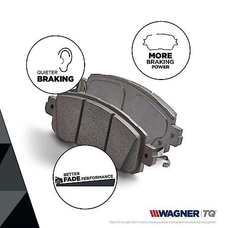 ThermoQuiet Ceramic Disc Brake Pad Set - Front