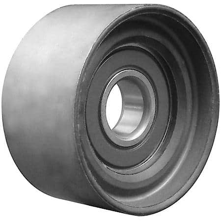 Serpentine Idler/Tensioner Pulley; Steel, 74mm Dia., 38.3mm Width, Smooth