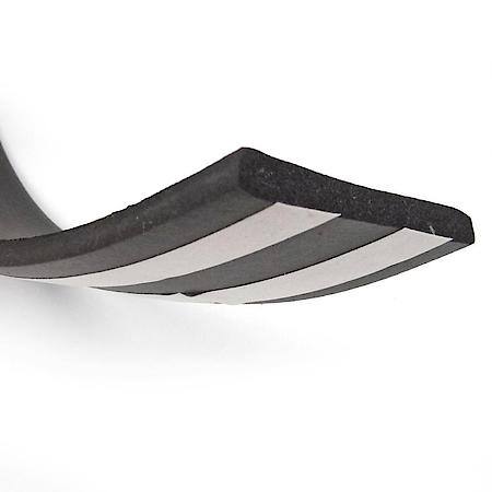 Multi Purpose Camper Top Seal, 2 in. x 3/16 in. 50 ft, Black