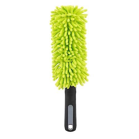 Microfiber Wheel Cleaner : Bendable, Dual Sided
