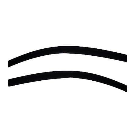 Ventvisor Window Visors, Outside Mount, Smoke, Front, 2 Pc