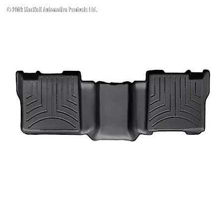 Molded Fit, Raised Channels With A Lower Reservoir, Black