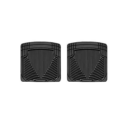 Cut-To-Fit, Deeply Sculpted Channels, Black, Rubber, 2 Piece