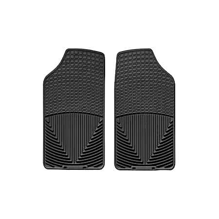Multi-Fit, Deeply Sculpted Channels, Black, Tpe, 2 Piece