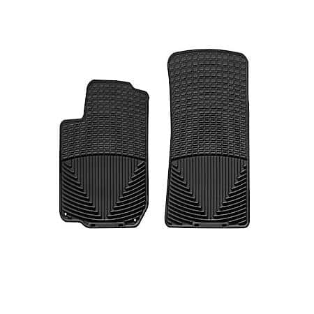 Best Fit, Deeply Sculpted Channels, Black, Rubber, 2 Piece