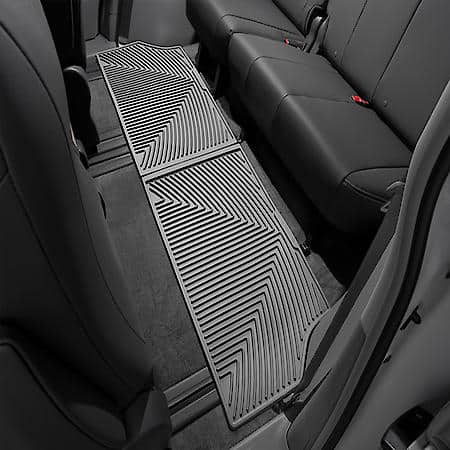 Direct-Fit, Deeply Sculpted Channels, Gray, Tpe, 2 Piece