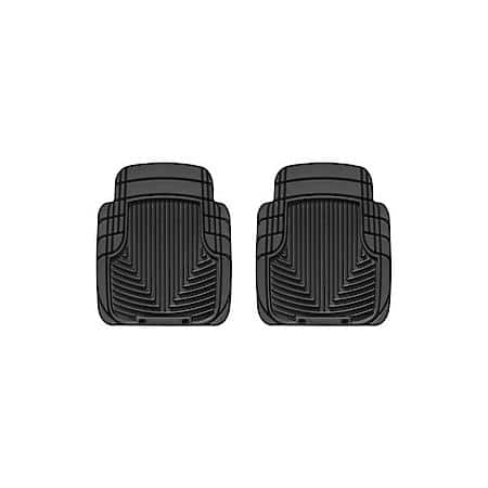 Cut-To-Fit, Deeply Sculpted Channels, Black, Tpe, 2 Piece