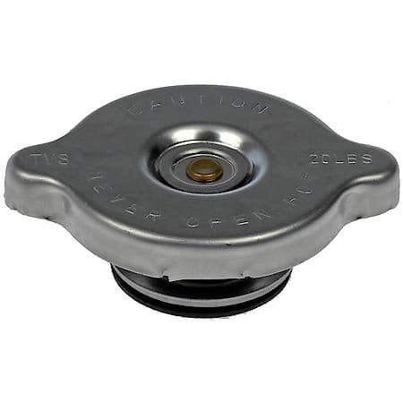 Engine Coolant Reservoir Cap: Twist, Metal, 1 Pack