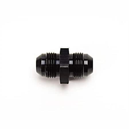 6AN Flare Union Adapter Fitting With Black Finish