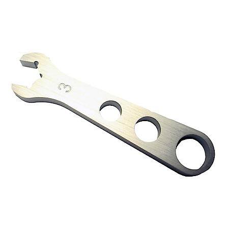 Aluminum AN Hex Wrench for -3AN, Clear Anodized Aluminum