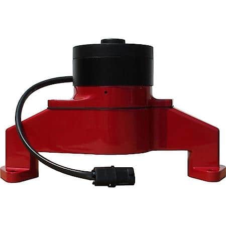 Electric Water Pump, Red Finish, Chevy Big Block 396 to 454 Engines 1965-1996