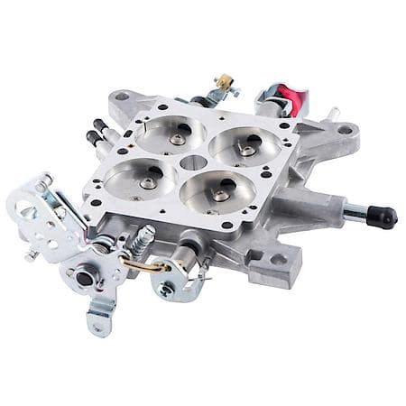 Carburetor Base Plate, 650/700/750/800 CFM, Mech Secondary; Aluminum, Also fits Holley 4150 Models