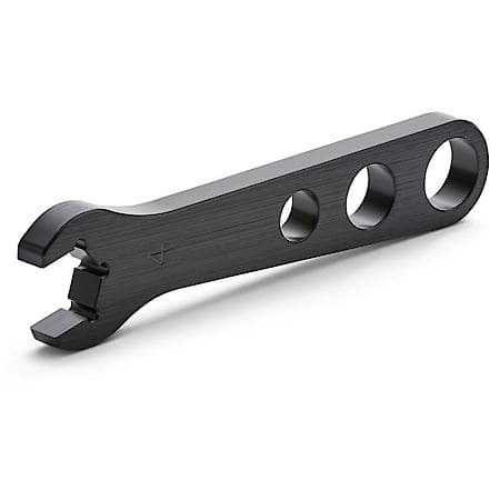 Aluminum AN Hex Wrench for -4AN, Black Anodized Aluminum