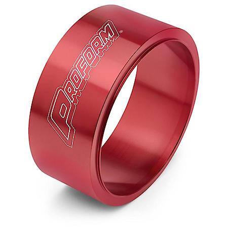 Piston Ring Compressor, Fits 4.030" Piston Bore, Red Anodized Aluminum