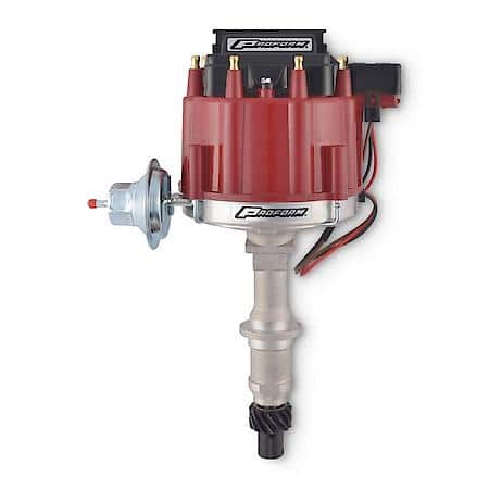 Pontiac HEI Distributor, Red Cap, , Fits Pontiac 326-455 V8 Engines