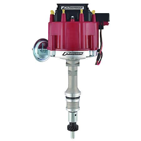 Ford HEI Distributor, Red Cap, For Ford 351C-460 V8 Engines