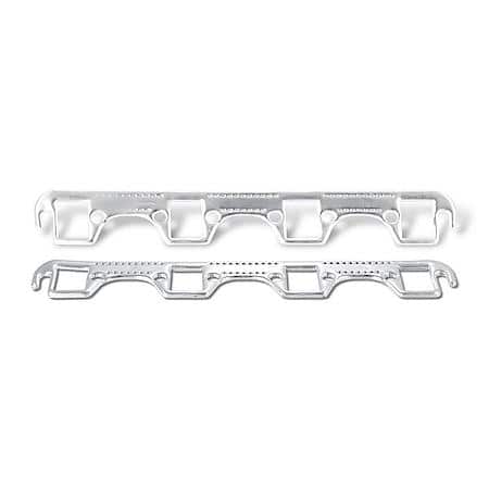 Header Gasket Set, Soft Aluminum, For Small Block Ford Engines w/ Square Exhaust Ports, set of 2