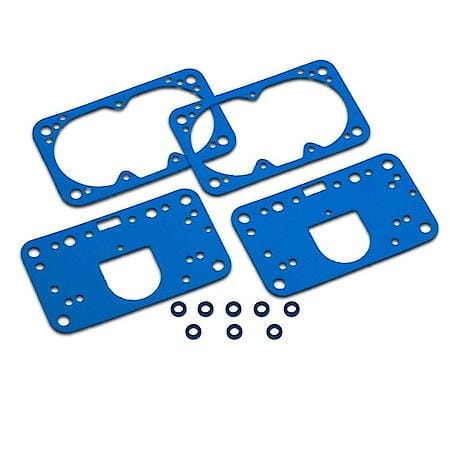 Carburetor Metering Block Gasket Kit, 2-Fuel Bowl & 2-Metering Block Gaskets