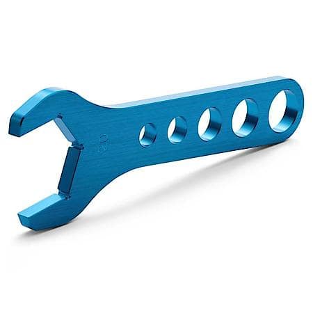Aluminum AN Hex Wrench for -20AN, Dark Blue Anodized Aluminum