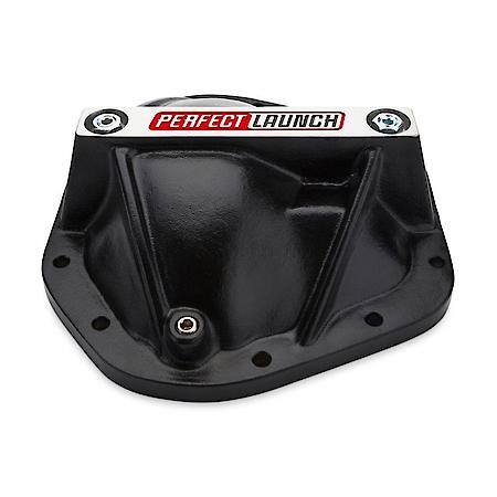Dana 60 Differential Cover, Black, Reinforced alum, Mounting hardware & (2) magnetic drain plugs
