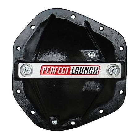 Dana 60 Differential Cover, Black, Reinforced alum, Mounting hardware & (2) magnetic drain plugs