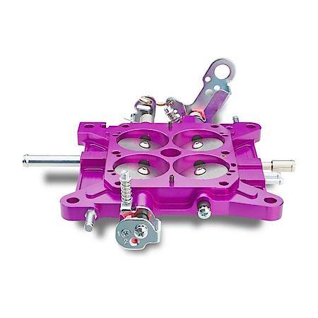 Carburetor Base Plate for 850-1050 CFM, Mech Secondary; Billet Aluminum, 1.75" Throttle Bore Holes