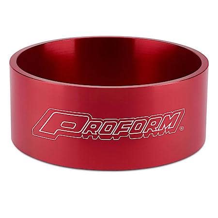 Piston Ring Compressor, Fits 4.125" Piston Bore, Red Anodized Aluminum