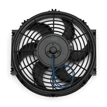High Performance 10" S-Blade Electric Fan, 1000 CFM; Universal; 12 volt
