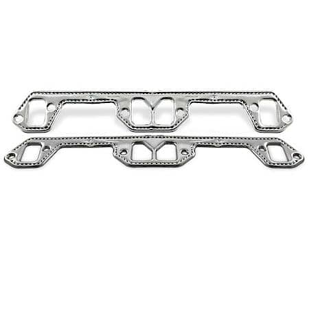 Header Gasket Kit, Soft Aluminum, Fits Small Block Chrysler 273-360 Engines, set of 2