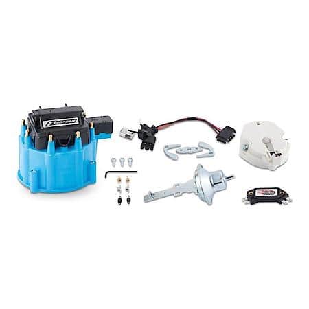HEI Distributor Tune-Up Kit, Blue Cap, , Fits Chevy V8 Engines, 1973-1989