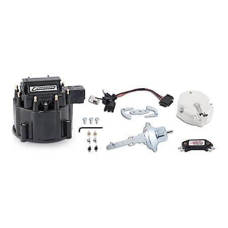 HEI Distributor Tune-up, Kit, Black Cap, Fits Chevy V8 Engines 1955-1982