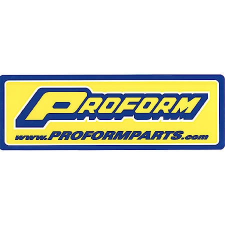 Decal; Proform Logo; 3 Inches X 9 Inches. Contingency Style; Sold Each