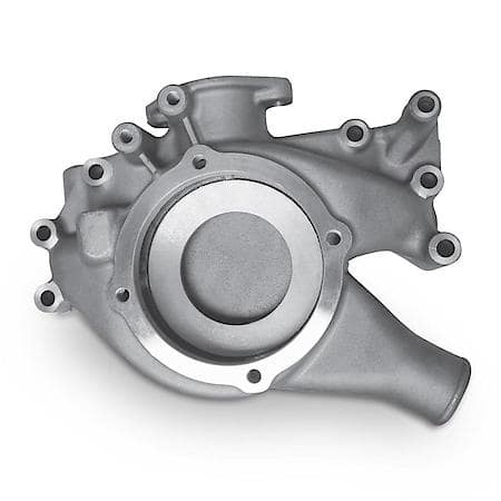 Super Light-Weight Water Pump Housing, Natural Finish; Aluminum, Fits Chrysler Big Block Engines