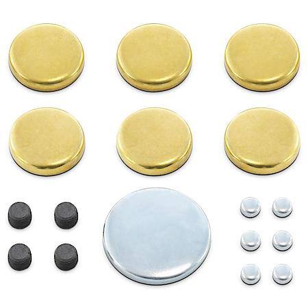 Brass Freeze Plug Kit, Ford Big Block 352-390-428 V8 Engines