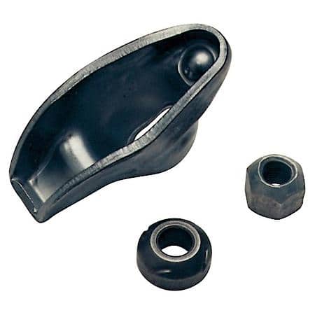Steel Long Slot Rocker Arms; 1.5 Ratio, 3/8" Stud, Fits Chevy Small Block Gen 1 V8 Engines,Set of 16